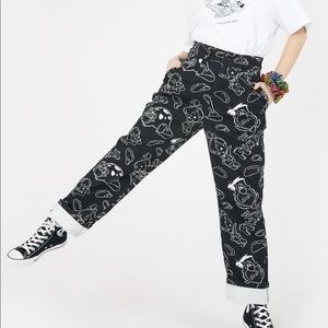 Lazy oaf flintstone pants